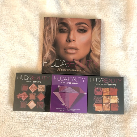 HUDA BEAUTY Other - 4 Huda beauty palettes HUDA BEAUTY Other - 4 Huda beauty palettes